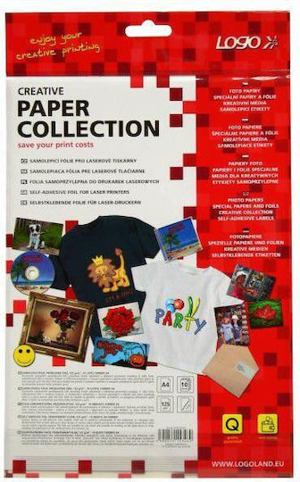 Logo Collection Druckpapier A4 125gr/m² 1x10 Blätter Transparent