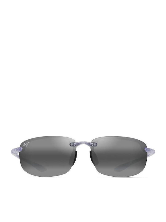 Maui Jim Ho'okipa Unisex Γυαλιά Ηλίου με Ασημί ...