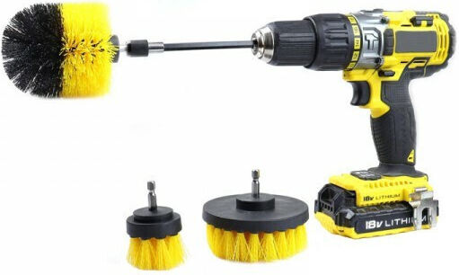 Cleaning Brush Drill Driver Set of 3pcs