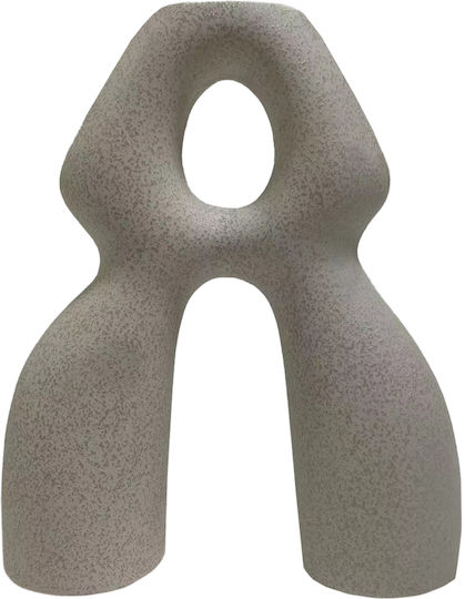 Ceramic Tabletop Decorative Item Fb94598.01 Off-White Crystal 26x9.5x29.5cm
