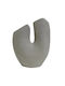Keramik Tischdekoration Fb94619.03 Grau Matt 20,5x8x26cm