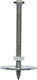 Bht8219 Nägel 100 Stück Baumaterialien 52mm Metallunterlegscheibe 25mm & Dichtung Bat6300 Bormann 076179