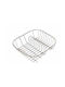 Sidirela No37 Στραγγιστήρι Γούρνας Inox Ασημί 37x31x12cm