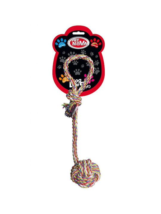Pet Nova Играчка за куче Памучно въже с топка 7.5x35см