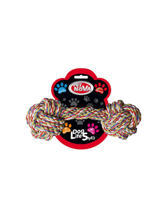 Pet Nova Παιχνίδι Σκύλου Cotton Rope Dumbell 25cm