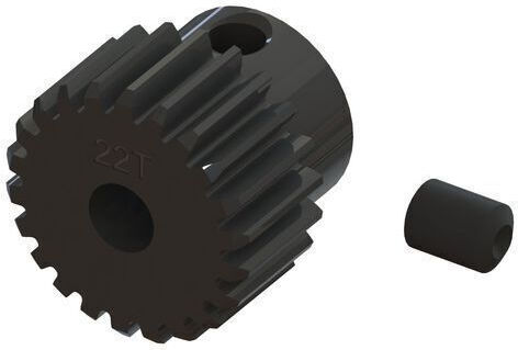Arrma Pinion Gear 22t Mod 0.5 Cnc 3.2mm Bore Ara-2022 Arrma