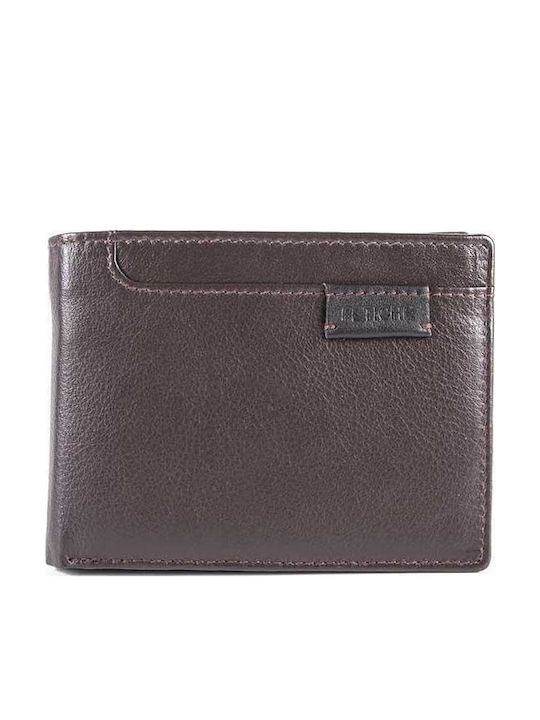 Δερμάτινο Ανδρικό Πορτοφόλι με RFID Καφέ