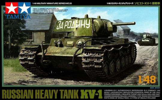 Tamiya Modeling Figure Russian Heavy Tank Kv-1 1:48 32535
