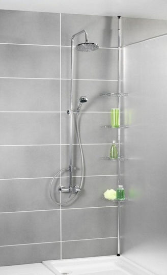 Maximex Boden Badezimmerregal Metallisch Gray