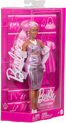 Barbie Deluxe Fashionistas Rosa Haare Puppe für...