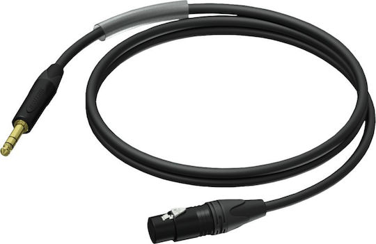 Procab XLR male to 3.5mm male 1.5m Cable (PRA723/1.5)