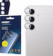 3MK Lens Protection Pro Kameraschutz Gehärtetes Glas Transparent für das Samsung Galaxy S24