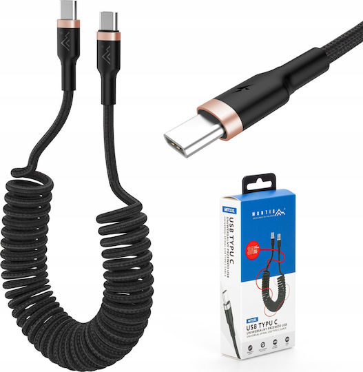 Montis USB Typ-C Kabel USB-C männlich - USB-C PD Schwarz 1,5 m