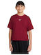 Kids' T-shirt Burgundy Sportswear