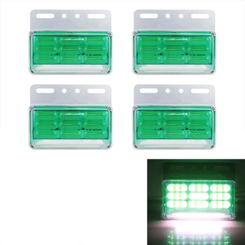 Stk. Zs-9001 DC24V 9D Wasserdichte Auto LKW Seitenanzeige Lampe Grünes Licht
