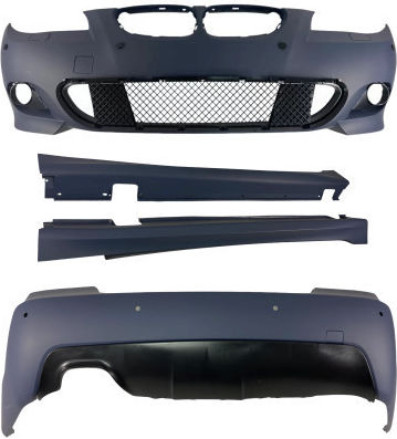 Body Kit Bmw E60 Sedan 2003-2007 M Pack Χωρίς Προβολάκια Ανοίγματα 24 Mm