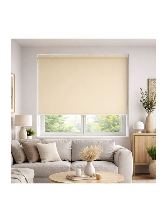 ForHome Ρόλερ Σκίασης Μερικής Συσκότισης Μπεζ Π120xΥ180εκ. GBΤ-04982