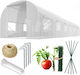 Garden Tunnel 3 X 6 M 18m2 White Plonos