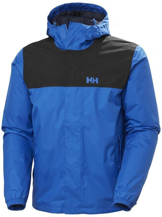 Helly Hansen Μπουφάν Αδιάβροχο Μπλε