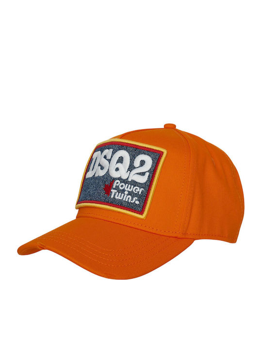 Mütze Jockey Dsquared2 Orange Bcm087405c00001-6062