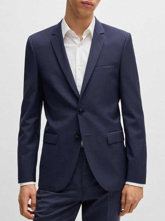 Dark Blue Suit Boss Suit Jacket Hugo Boss Men's Suit Jacket Slim