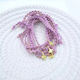 Kymi Christening Charm Purple Bracelet 50 Pieces