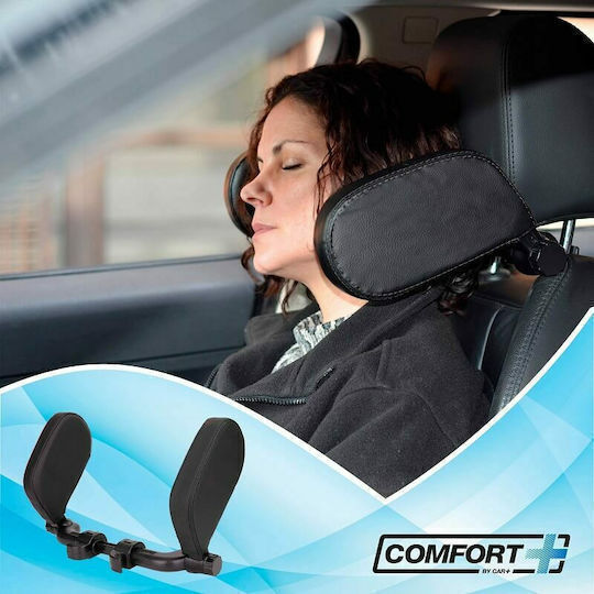 Sumex Memory Foam Hlu1000 Side Headrest Cushions Black 11x17x4.5cm