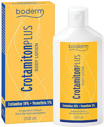 Boderm Crotamiton Plus Body Lotion Γαλάκτωμα Σώματος Αντισηπτικούς Παράγοντες Εναντίον Ψώρας & Αντιμετώπιση Κνησμού 200ml Boderm Crotamiton Plus Body Lotion Γαλάκτωμα Σώματος Αντισηπτικούς Παράγοντες Εναντίον Ψώρας & Αντιμετώπιση Κνησμού 200ml