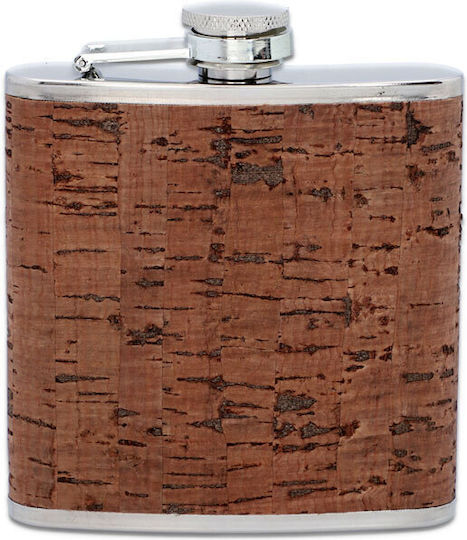 Hip Flask Φλασκί Ποτού Φελλός Cork F3300 180ml