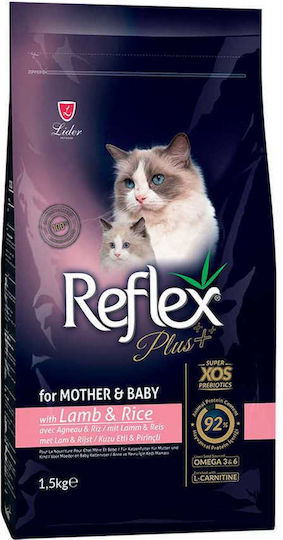 Reflex Plus Dry Food for Young Cats with Lamb / Rice / Corn / Chicken / Liver / Poultry 1.5kg