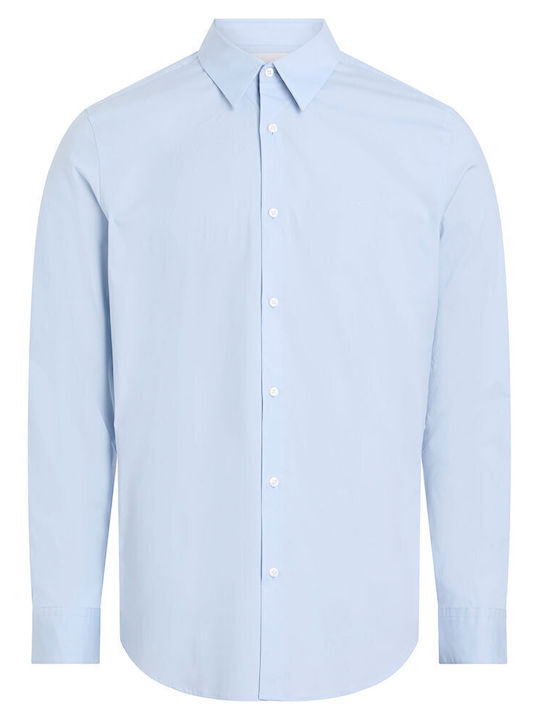 Calvin Klein Long-sleeved Cotton Shirt Niagara ...