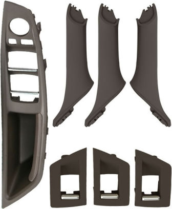 Mâner Interior Ușă Importat pentru Mașini, Capac 5141 7225 873 Bmw F10 F18 Conducere pe Stânga Maro Închis