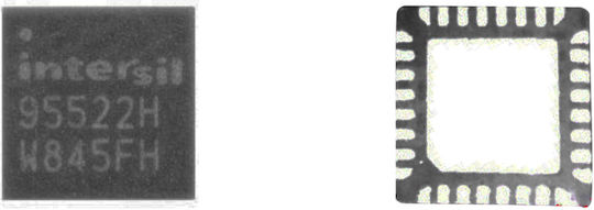 Cip controller IC Intel ISL 95522H ISL95522H ISL95522HRZ ISL95522 95522 Cip integrat laptop Cod.1-chip0486