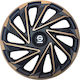 Sparco Car Hubcap Set Varese 16" 4pcs Black