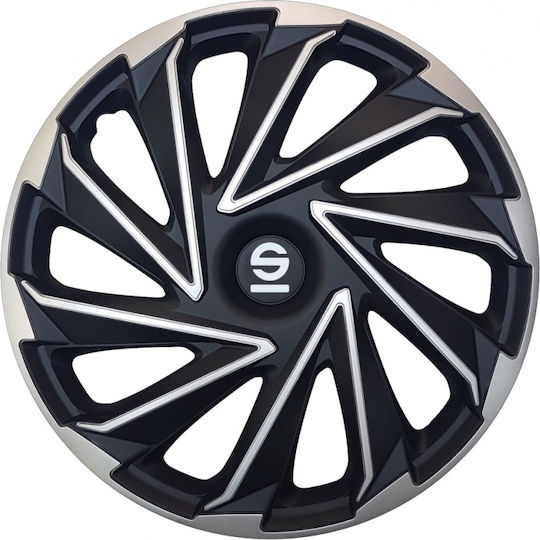 Sparco Σετ Τάσια Αυτοκινήτου Varese 4τμχ 15" Ασημί