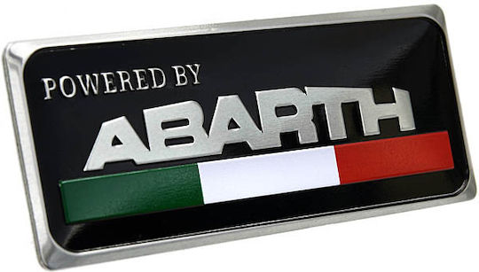 Emblemă Auto Fiat Abarth Panou Spate 80mm X30mm