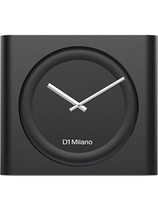 D1 Milano Γυναικείο Ρολόι Μπαταρίας σε Μαύρο Χρώμα