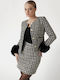 Guess Women's Blazer Pied De Poule
