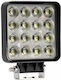 AMiO Squareς Waterproof Headlights Car LED Universal 12 / 24V 192W 11cm 1pcs