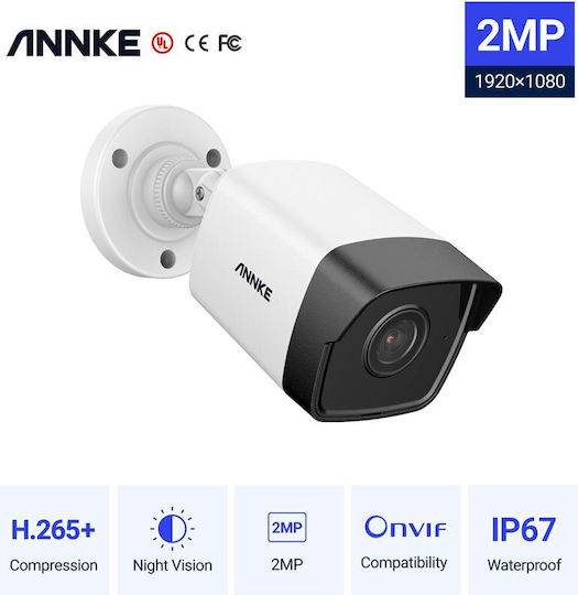 Annke I41LE IP Surveillance Camera Full HD 1080p Waterproof with Lens 2.8mm