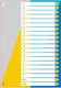 TETIS PP TETIS A4 Alphabetical Dividers A-Z TETIS 9002844 5903242100703