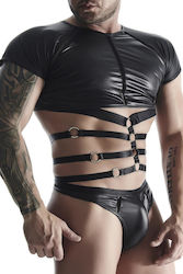 Boss Of Toys Top Sexy pentru bărbați Negru