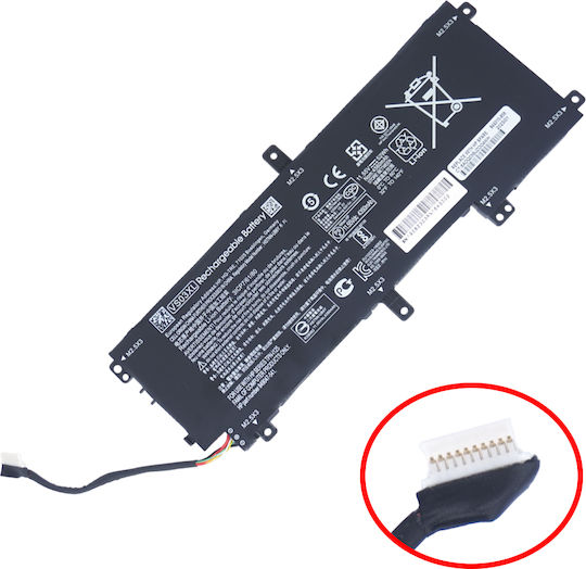 Батерия за лаптоп за HP Envy 15t-as100 15t-as000 15-as000 15-as100 15-as133cl 15-as043cl Vs03xl Vso3xl 849313-856 11.55v 52wh 4560mah гъвкав кабел 10 пина код 1-bat0517