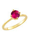 Dio Jewellery Lab Дамски Пръстен с Камъни от Сребърен