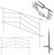 Kadax Garden Fence Herringbone 2596 K10697