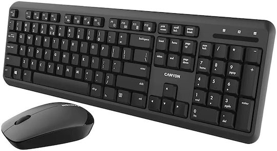 Canyon Velvet Kabellos Tastatur & Maus Set Griechisch