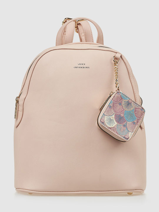 Verde Women's Bag Backpack Pink