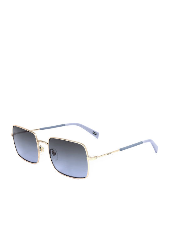Levi's Unisex Sunglasses with Gold Metal Frame ...