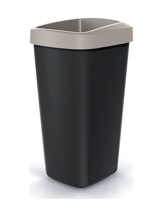 Waste Bin Waste Plastic Gray 25lt 1pcs