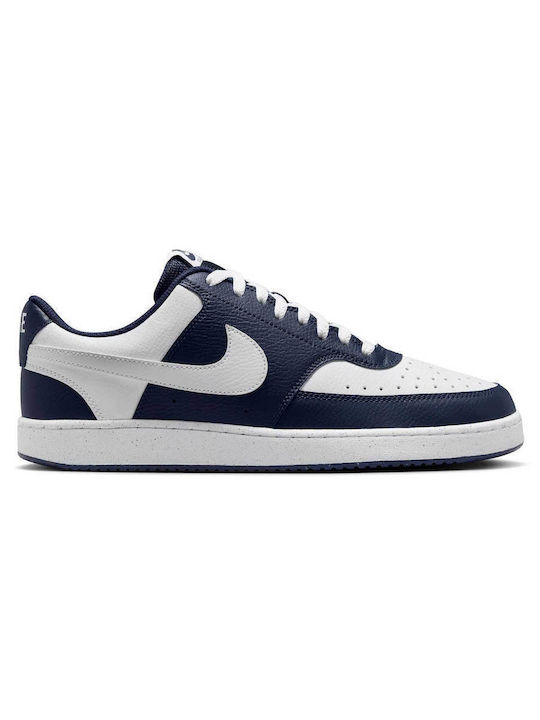 Nike Court Vision Low Ανδρικά Sneakers Μπλε